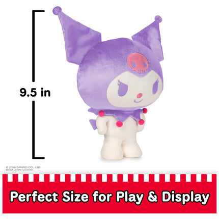 GUND Sanrio Hello Kitty Kuromi Plush, Premium Stuffed Animal for Ages 1 and Up, 9.5”, Purple/White