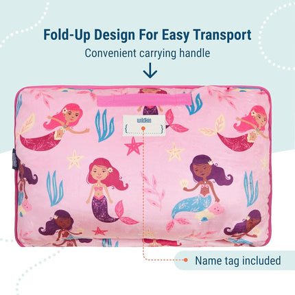 Wildkin Kids Plush Nap Mat for Toddler Boys and Girls
