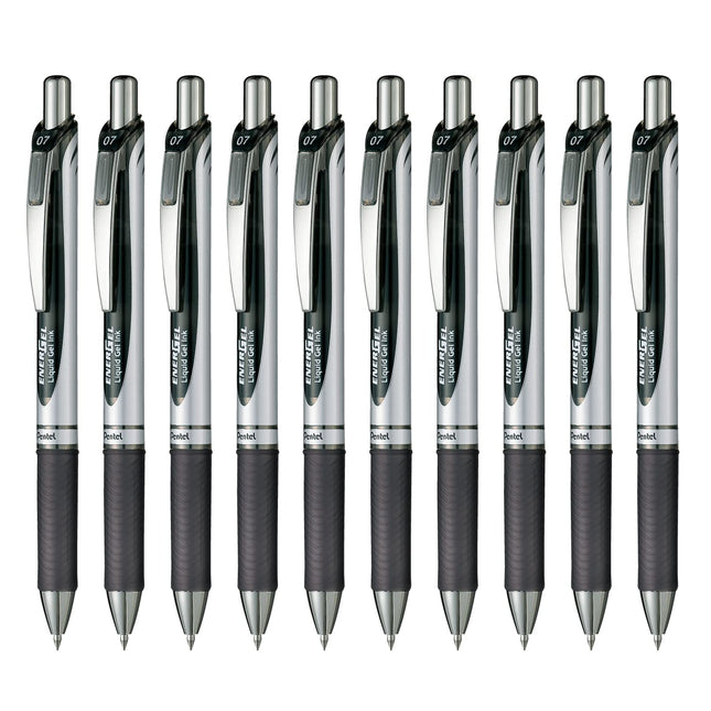 Pentel knock-type ball-point pen ink gel Enajeru 0