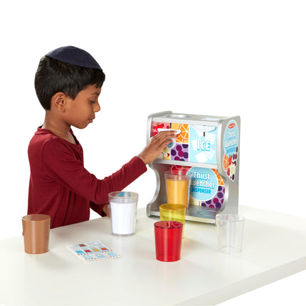 Dispensador de bebidas de madera Melissa & Doug Thirst Quencher
