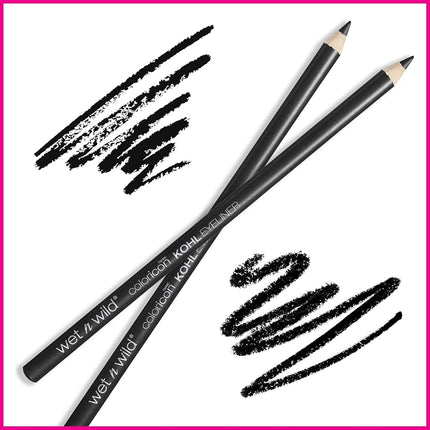 wet n wild Color Icon Kohl Eyeliner Pencil, Rich Hyper-Pigmented Color, Smooth Creamy Application, Long-Wearing Matte Finish Versatility, Cruelty-Free - Neutral Calling Your Buff!