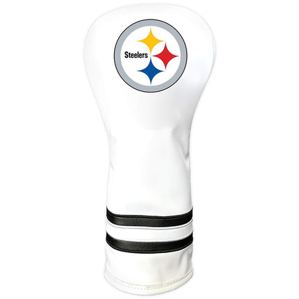Team Golf NFL Pittsburgh Steelers White Vintage Fa