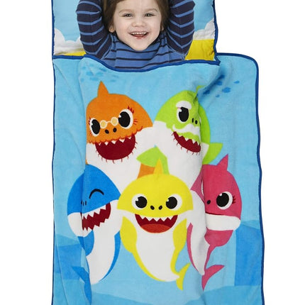 Baby Shark Toddler Nap Mat - Includes Pillow and F
