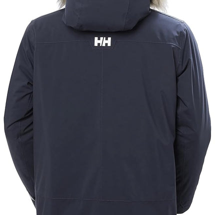 Helly Hansen Men's Reine Parka, Navy, 2XL