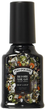 Rociador de inodoro Poo-Pourri antes de ir, 2 oz, Trap-A-Crap, 2 fl oz