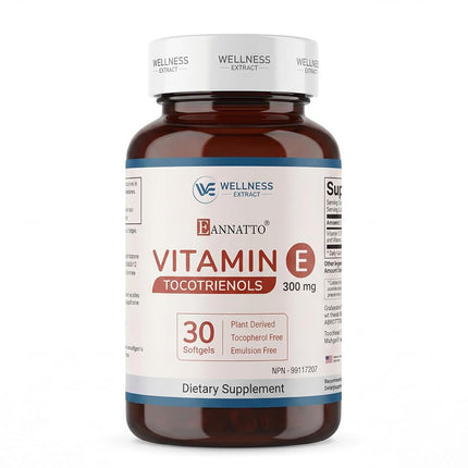 Wellness Extract Tocotrienols Vitamin E Supplement
