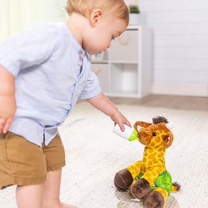 Melissa & Doug 11-Inch Baby Giraffe Plush Stuffed Animal