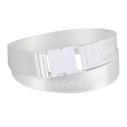 Dickies Women's Speed Clip Buckle Belt, White, L-x