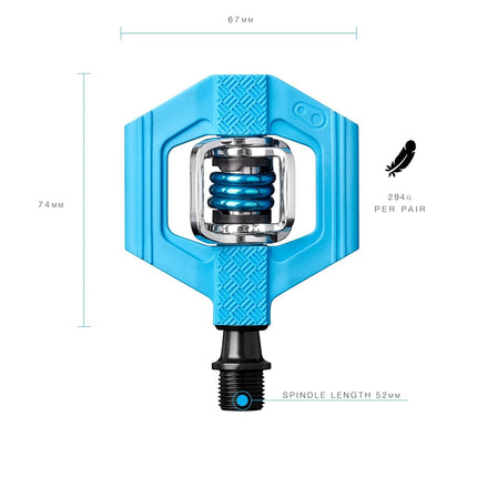 Crankbrothers Candy-1 Pedals, Blue