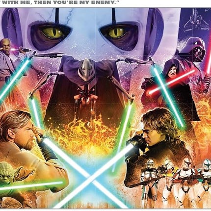 Buffalo Games - Silver Select - Star Wars - If You're Not with Me - 1000 Piece Jigsaw Puzzle for Adults Challenging Puzzle Perfect for Game Nights - Finished Size 26.75 x 19.75