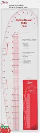 Dritz Styling Design Ruler, Multicolor, 1 Pack