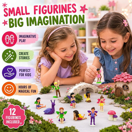 Safari 660404 Super Toobs Friendly Fairies Miniature