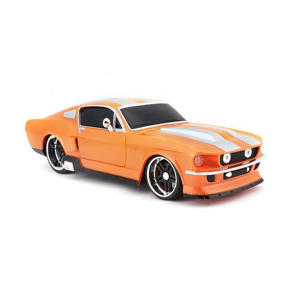 Maisto M81520 Tech R/C 1967 Ford Mustang GT Car-2.4GHZ-1:24 Scale Radio Control Vehicle, Multiple