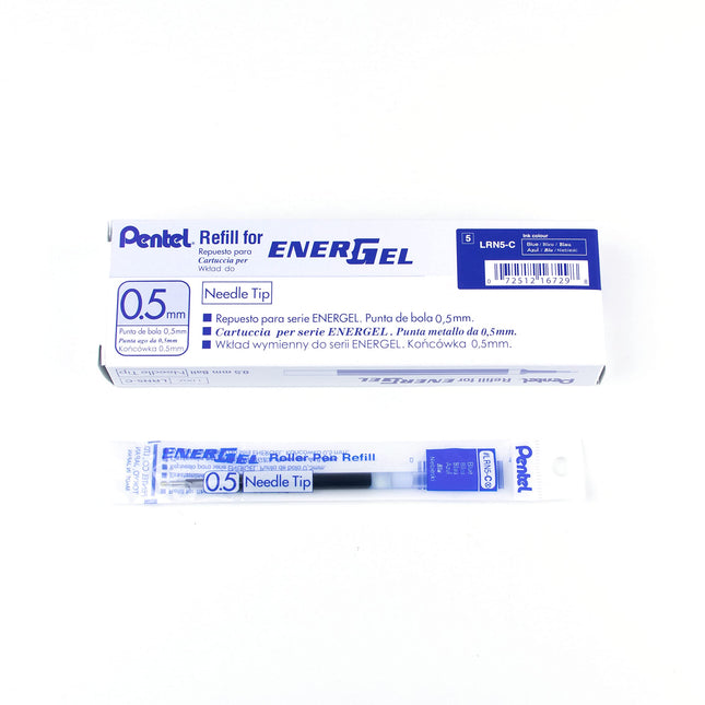 Pentel 0.5 mm EnerGel Ink Refills - Blue Ink (Pack