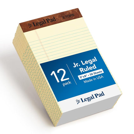 Tops The Legal Pad Legal Pad, 5 x 8 Inches, Perfor