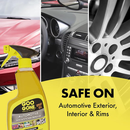 Goo Gone Automotive Cleaner Spray Gel, 12 fl. oz.