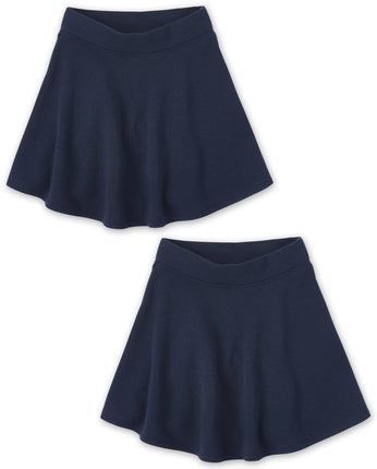 The Children's Place Girls' 2 Pack Active French T