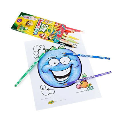 CRAYOLA Silly Scents Colored Pencils 12 CT
