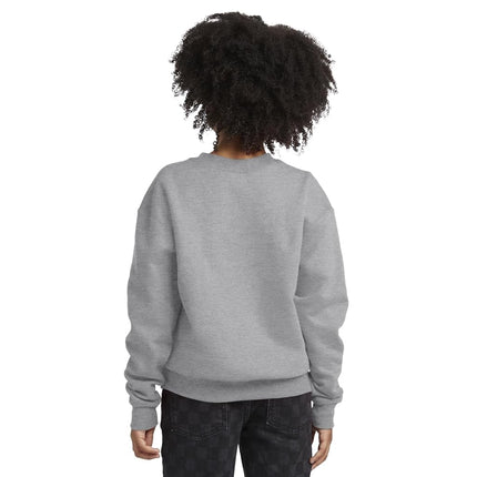 Hanes Lot de 3 T-shirts à col rond en coton doux et respirant pour garçon, couleur acier clair, taille M