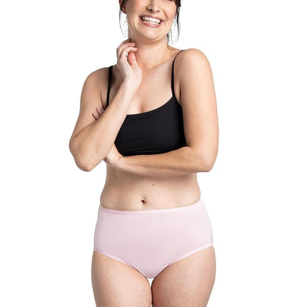 Ropa interior de microfibra de tiro alto para mujer Fruit of the Loom, varios colores, talla 14 (paquete de 12)