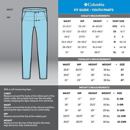 Columbia Youth Boys Ice Slope 3 Pant, Ski Trousers, Rich Wine, Medium