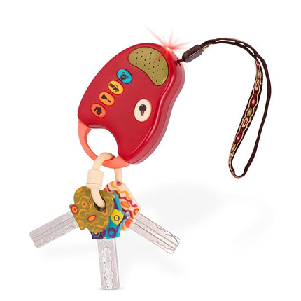 B. toys FunKeys Toy with Lights and Sounds, Red Ke