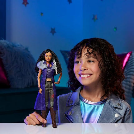 Mattel Disney Zombies 4: Dawn of the Vampires Willa Lykensen Fashion Doll with Removable Outfit & 7 Accessories, Inspired by the Movie, JFG34