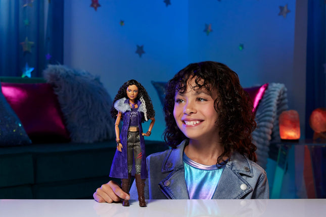 Mattel Disney Zombies 4: Dawn of the Vampires Willa Lykensen Fashion Doll with Removable Outfit & 7 Accessories, Inspired by the Movie, JFG34
