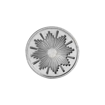 Nordic Ware Starry Night Cast Cookie Stamps, 3-inch Rounds, Silver
