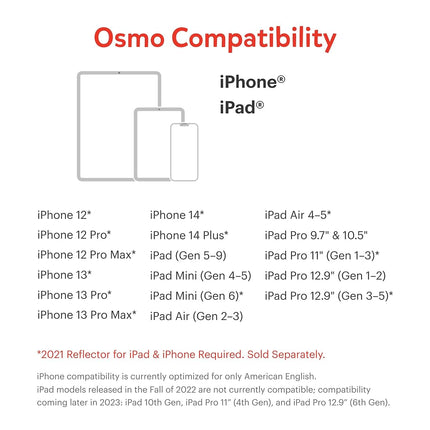 Osmo - Kit de démarrage Codage pour iPad - 3 jeux éducatifs - 5-10 ans et plus - Apprendre à coder, bases du codage et puzzles de codage - Jouet STEM - Logique, fondamentaux du codage, garçon et fille (Base Osmo iPad incluse)