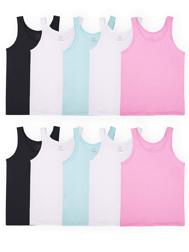 Fruit of the Loom Girls' Undershirts (Camis & Tank