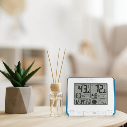 La Crosse Technology 308-1711BL Wireless Weather Station with Heat Index and Dew Point