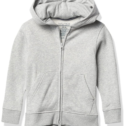 Nautica Boys' Sensory-Friendly Soft Full-Zip Hoodi