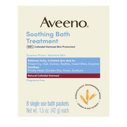Aveeno Soothing Bath Treatment For Itchy, Irritate