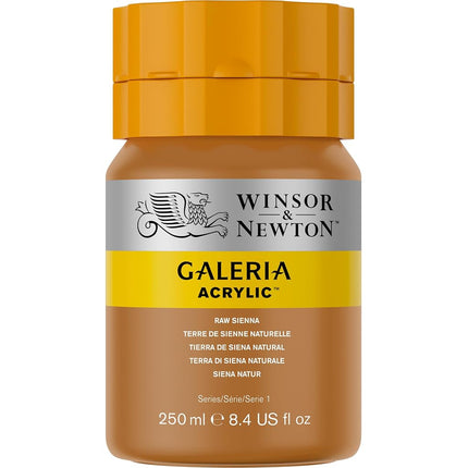 Winsor and Newton Galeria Acrylic Colour 250ml 552 Raw Sienna (Pot)
