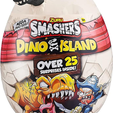 Smashers Dino Island Mega Egg T-Rex Toy by ZURU, D