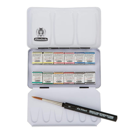 Schmincke - HORADAM AQUARELL compact paint box wit