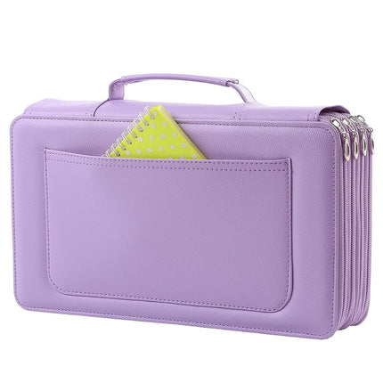 Lbxgap Individual Slots Pencil Holder, Purple, 300