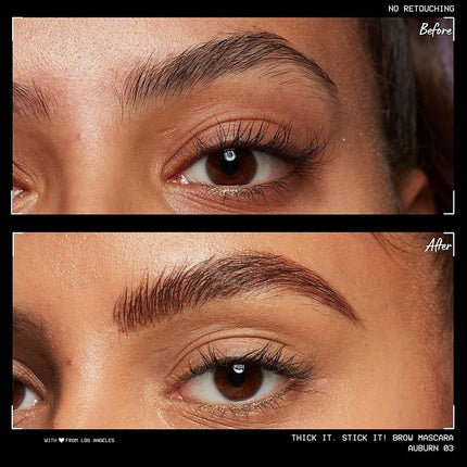 NYX Professional Makeup, Brow Mascara, Thickening and Taming, Thick It Stick It, 19 g