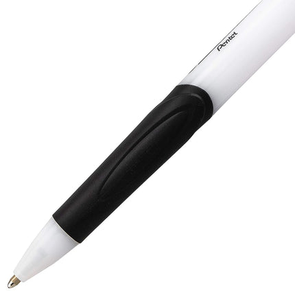 Pentel GlideWrite Ballpoint Pen with TechniFLO Ink, (1.0mm) Medium Line, Asst Ink, 14-Pk (BX910BP14M)
