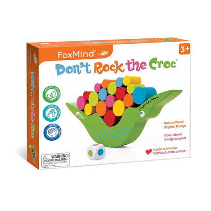 FoxMind Games : Don't Rock The Croc, Stacking and 