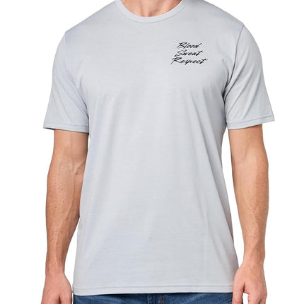 Under Armour - Mens Project Rock BSR T-Shirt, Color Mod Gray Medium Heather (011), Size: XXX-Large