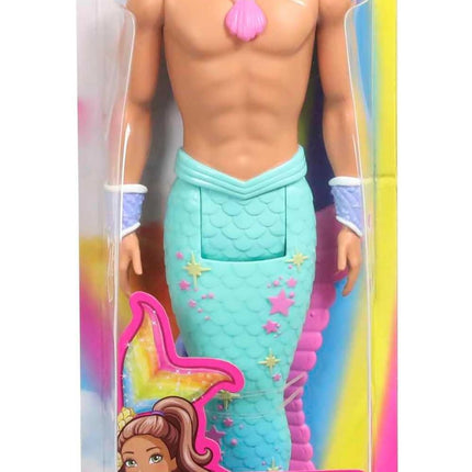 Muñeco Tritón de Barbie Dreamtopia, Cabello Rubio