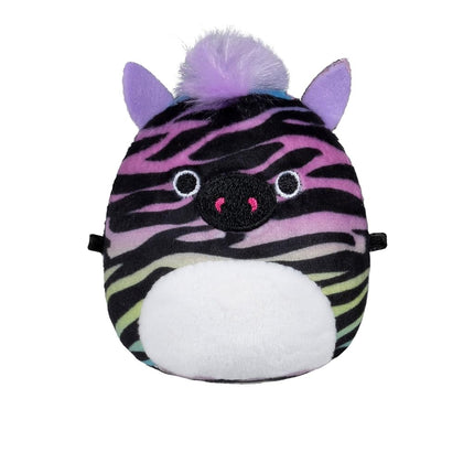 Micromallows Squishmallows Original 6-Pack - Safiya the Zebra, Gideon the Guacamole, Agnolo the Tadpole,Altman the Squid, Connie the Moth, Elin the Lotus