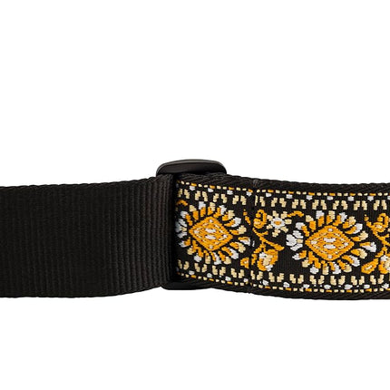 Fender Pasadena Woven Guitar Strap - YLW LOTUS