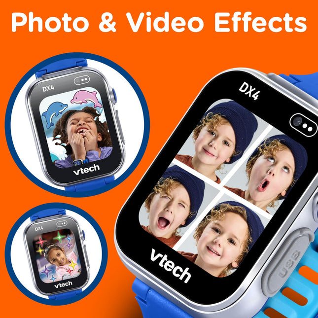 VTech KidiZoom Smartwatch DX4, bleu