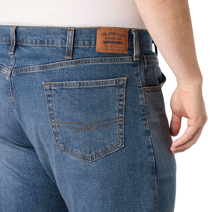 Levi Strauss Signature Gold Men's Bootcut Fit Jeans, (New) Cinder Peak, 32W x 30L