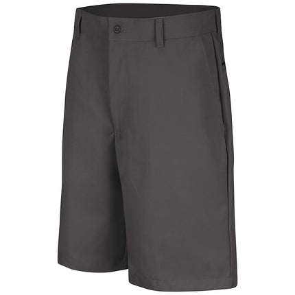 Red Kap Men's Plain Front Short, Charcoal, 42x10
