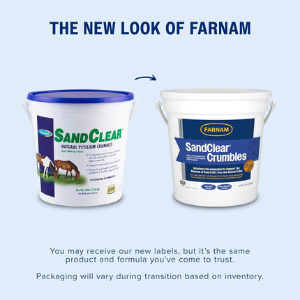 Farnam SandClear Natural Psyllium Crumbles 3 lbs