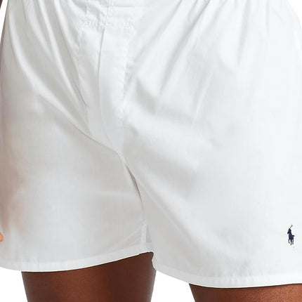 Polo Ralph Lauren Classic Fit Woven Cotton Boxers 3-Pack